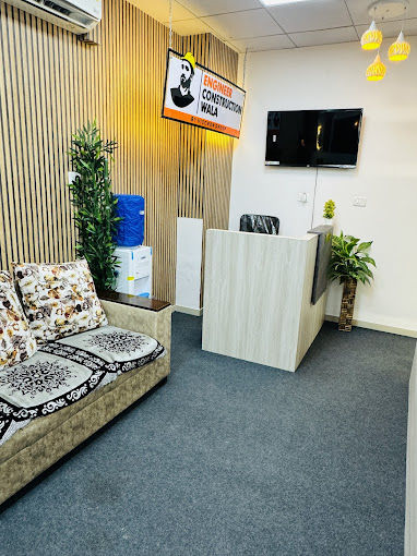 Pune Office Reception Desk with sitting facility